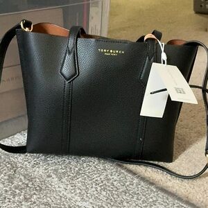 Tory Burch Black Leather Handbag